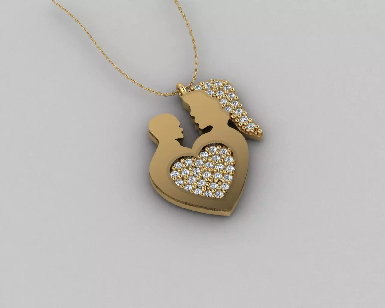 Pendant P189 3D Print Model 3D print model_0