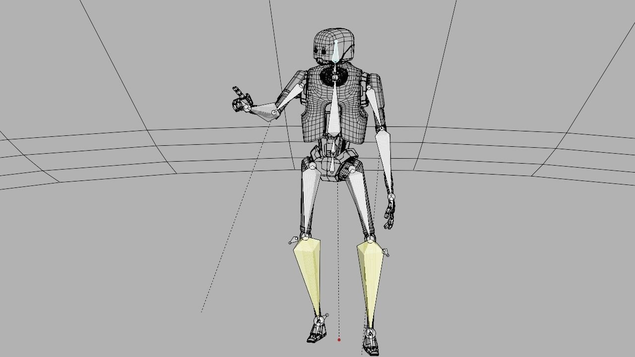 Rogue One Imperial robot   rigged 3D model_20