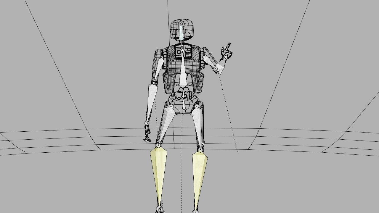 Rogue One Imperial robot   rigged 3D model_22