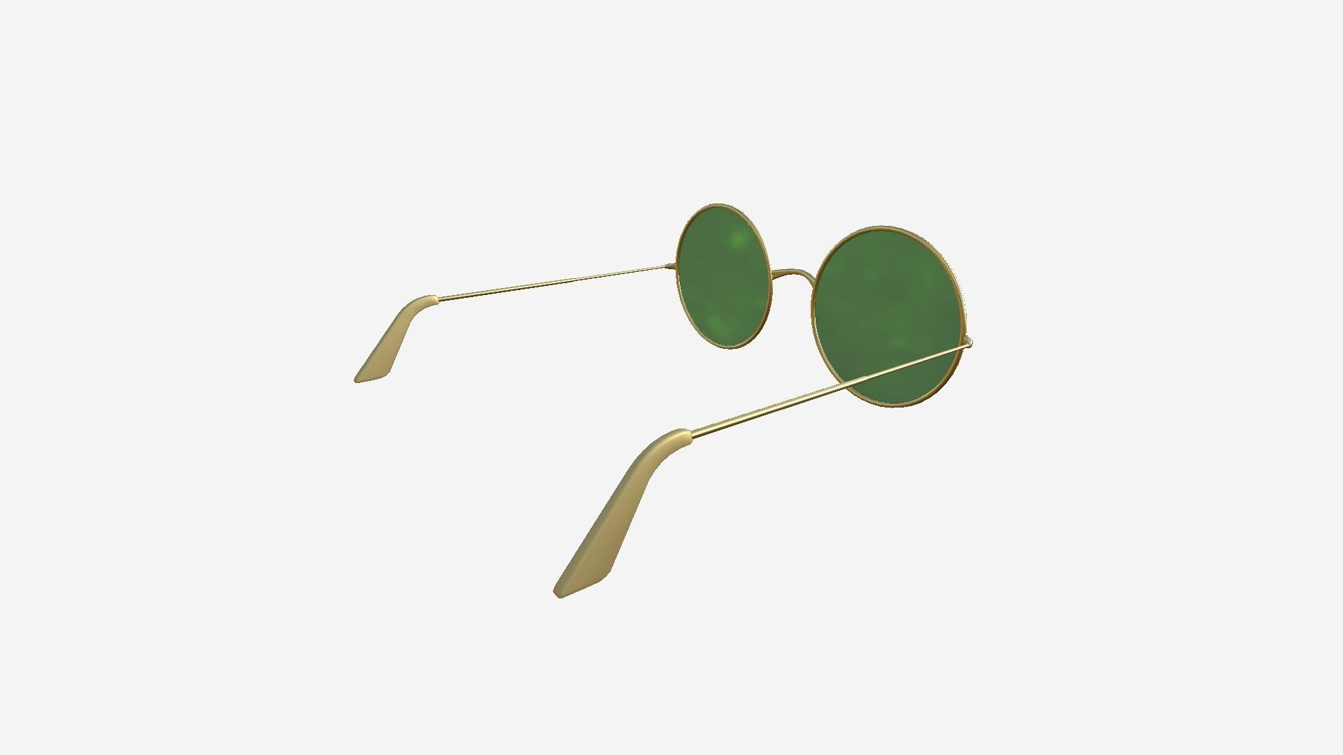 12 Sunglasses Rounded D Collection - Character Design Fashion _31