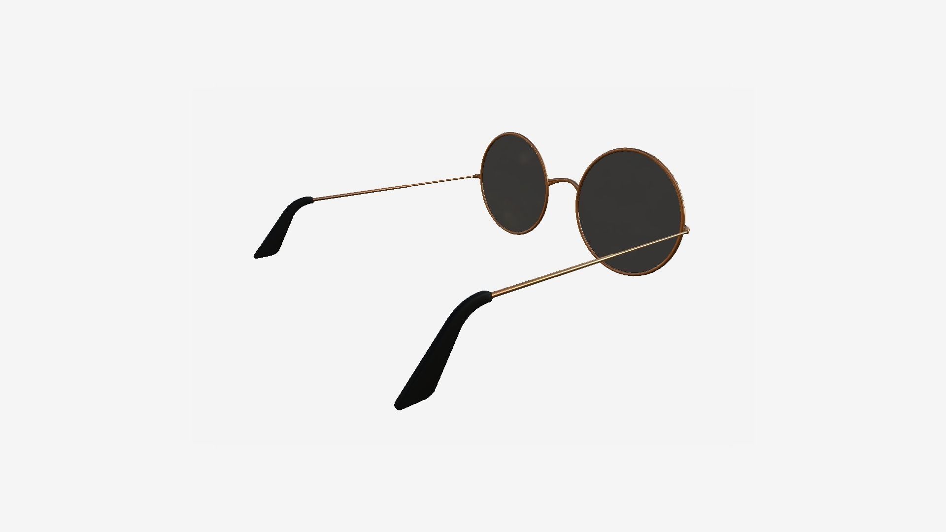 12 Sunglasses Rounded D Collection - Character Design Fashion _29