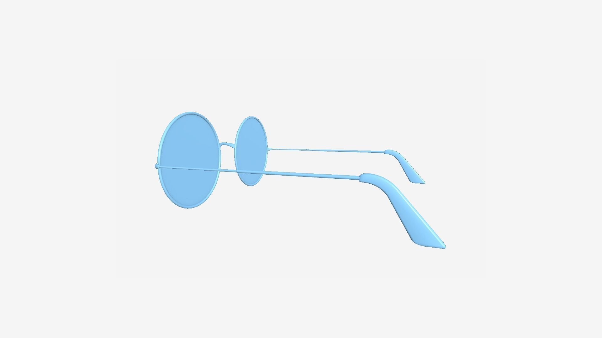 12 Sunglasses Rounded D Collection - Character Design Fashion _15