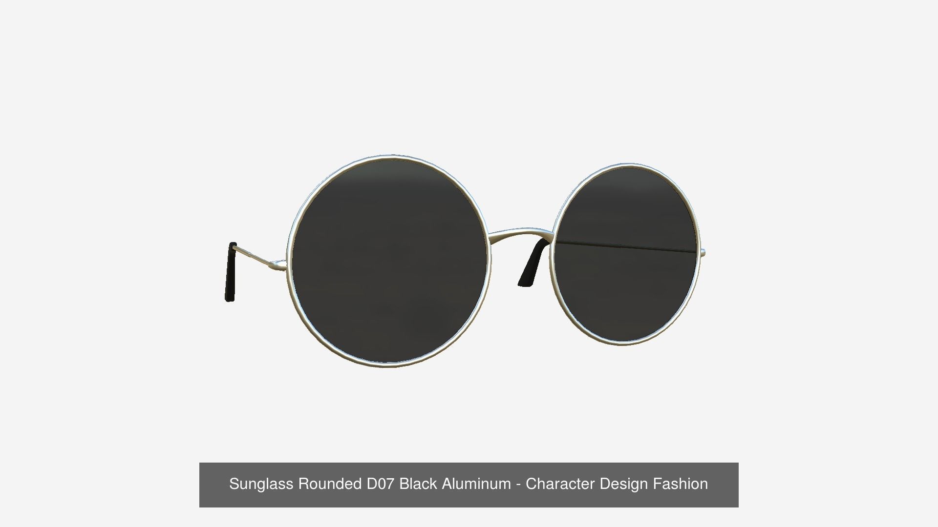 12 Sunglasses Rounded D Collection - Character Design Fashion _8