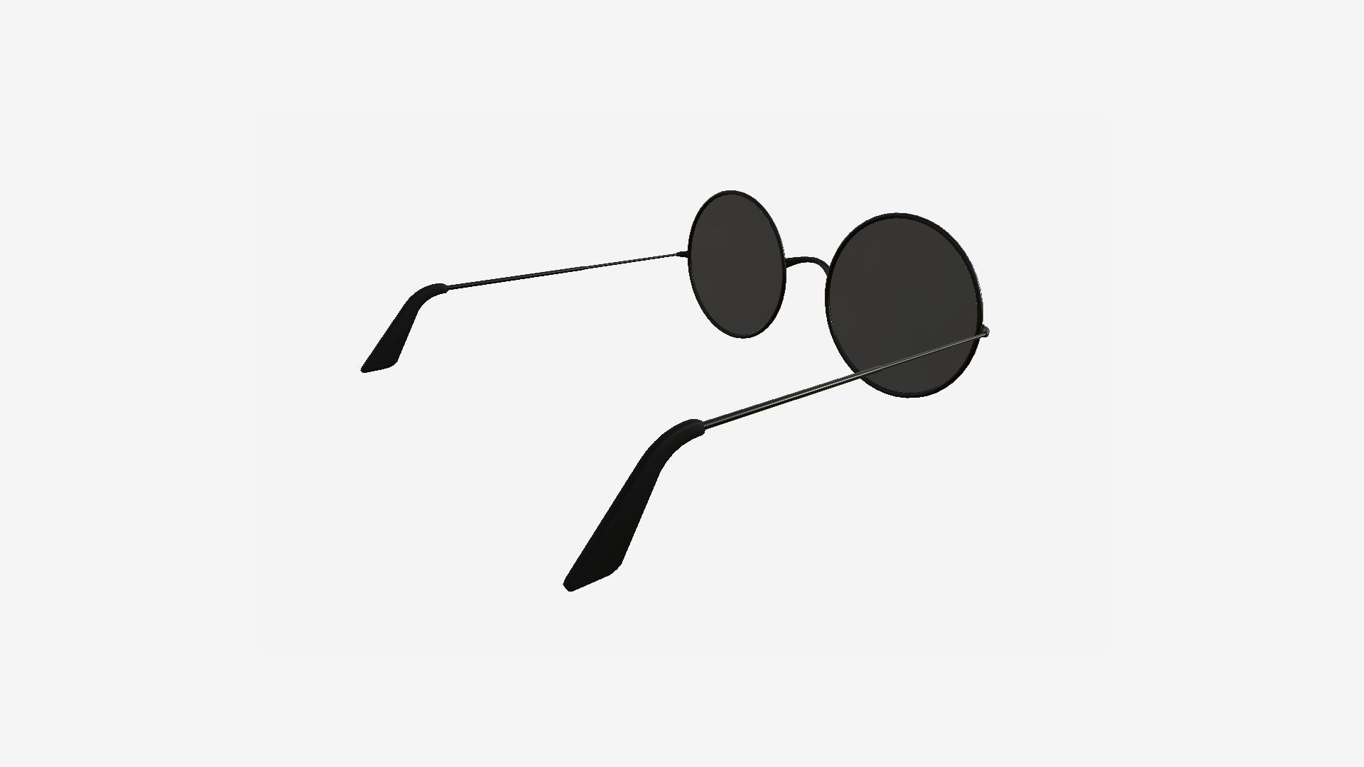 12 Sunglasses Rounded D Collection - Character Design Fashion _71