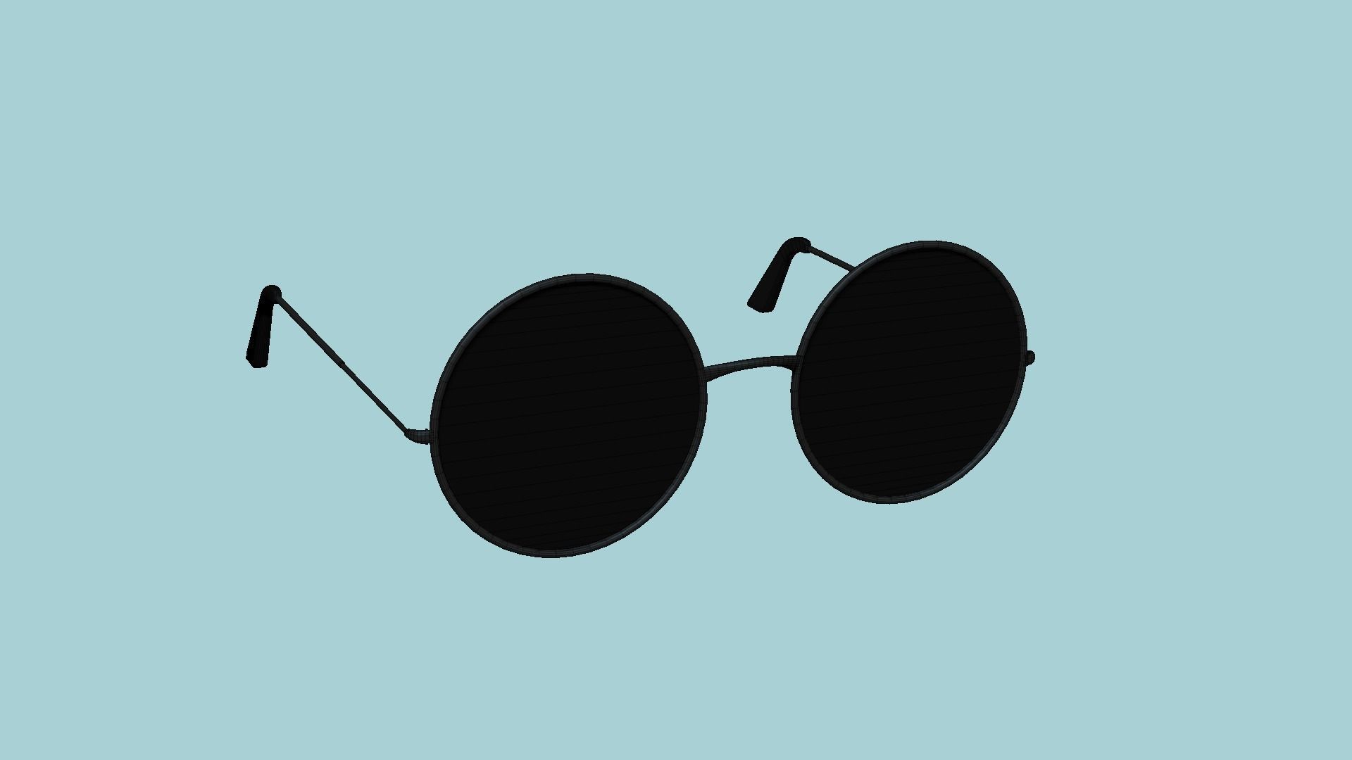 12 Sunglasses Rounded D Collection - Character Design Fashion _91