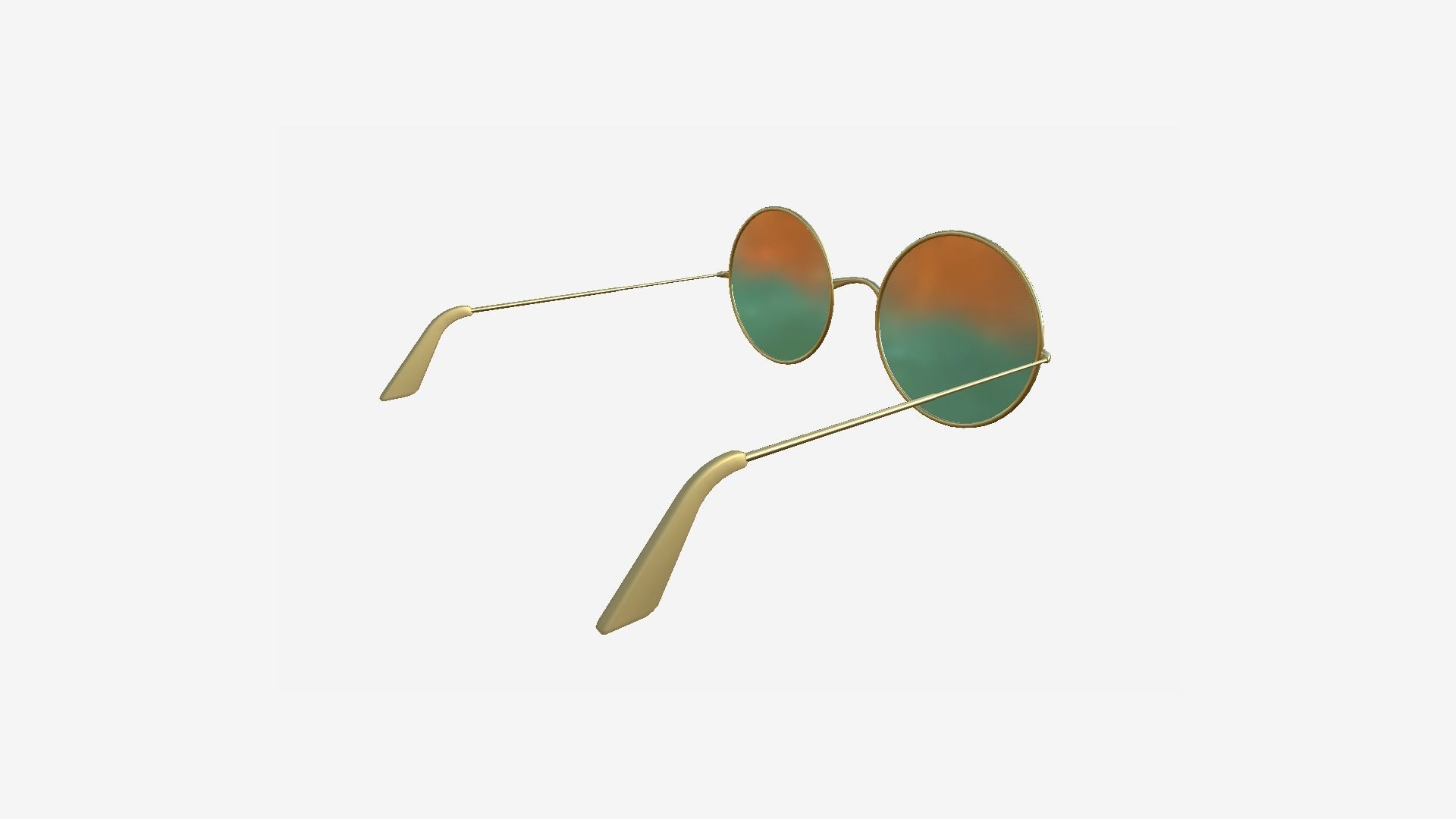 12 Sunglasses Rounded D Collection - Character Design Fashion _61