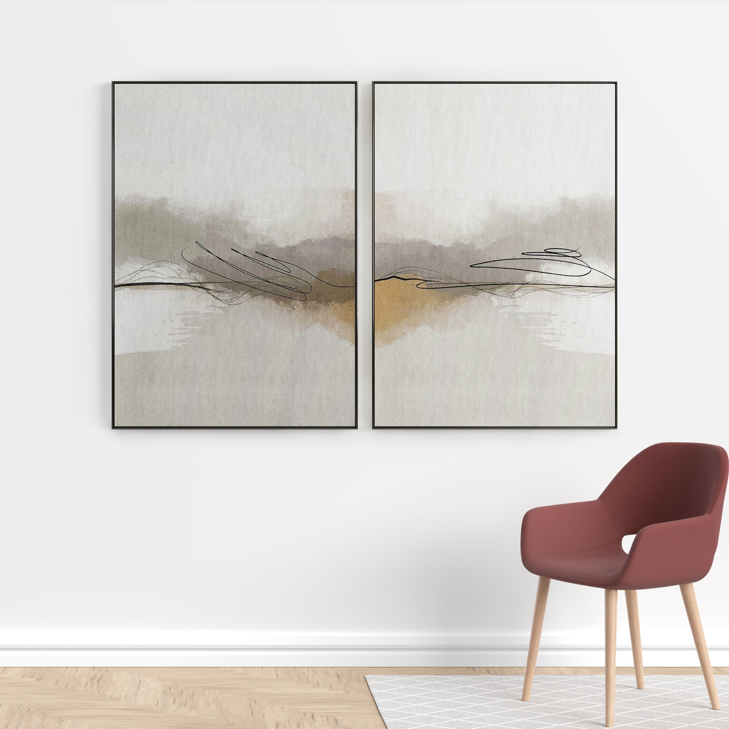 Photo Frame 153 Low-poly 3D model_2