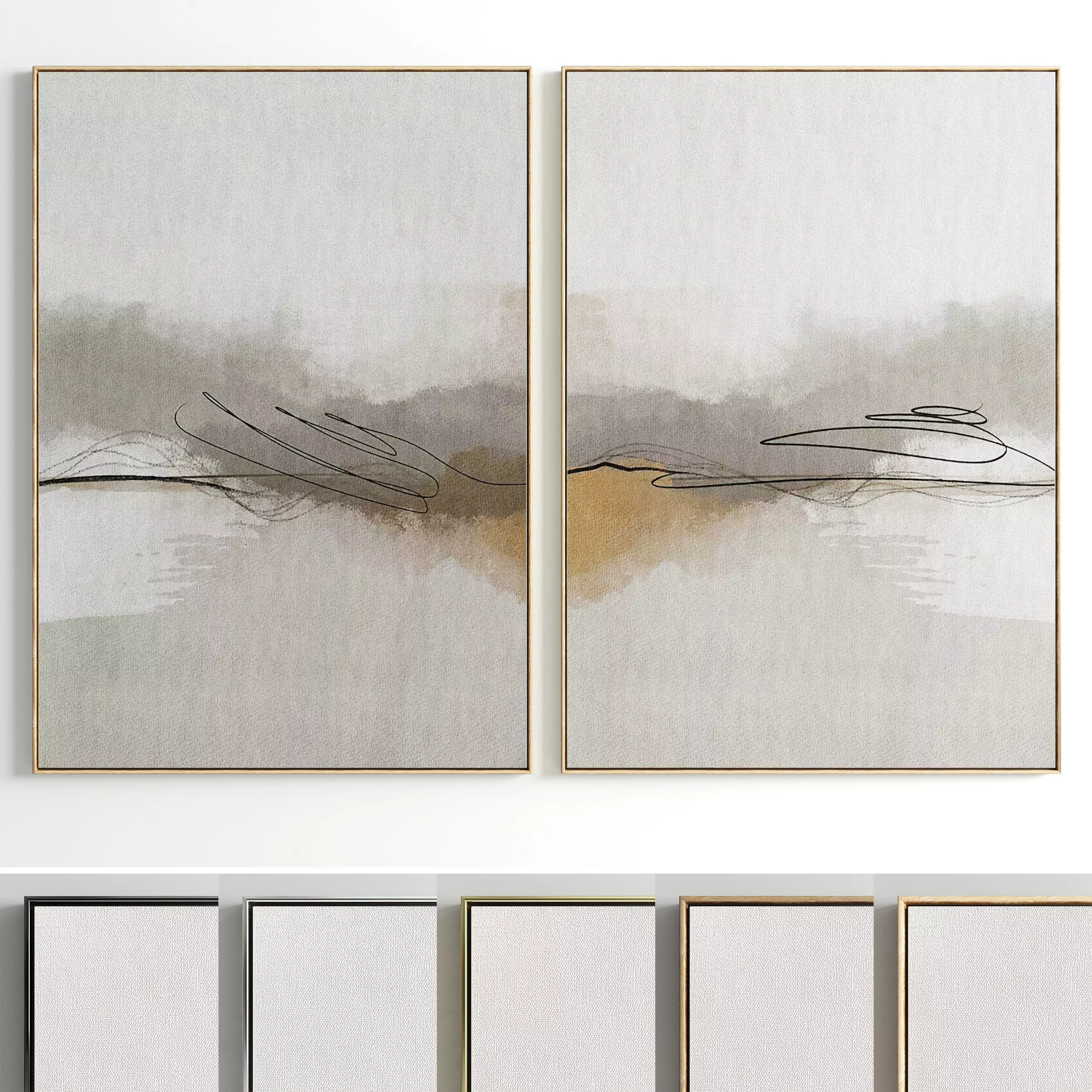 Photo Frame 153 Low-poly 3D model_0