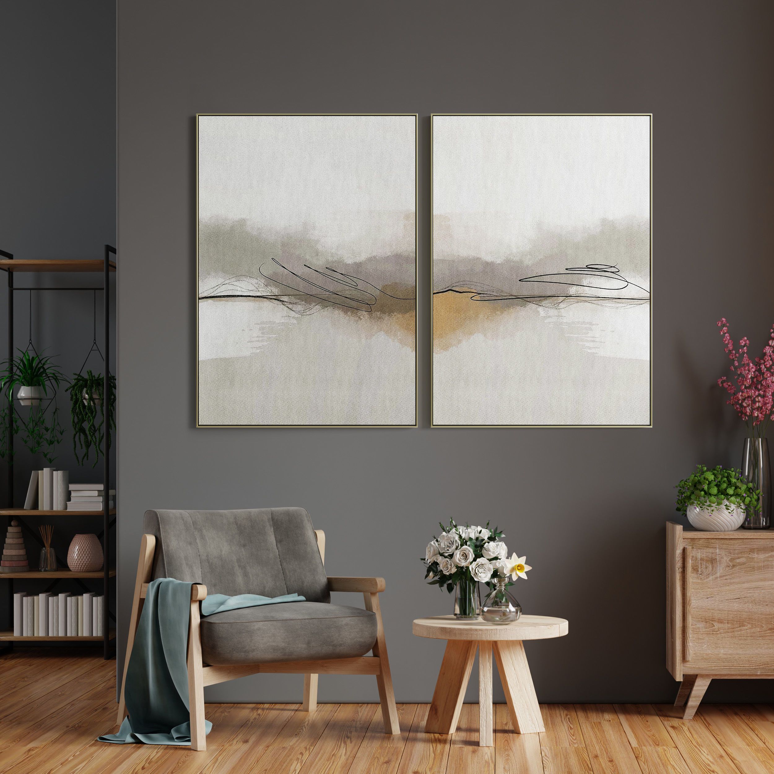 Photo Frame 153 Low-poly 3D model_3