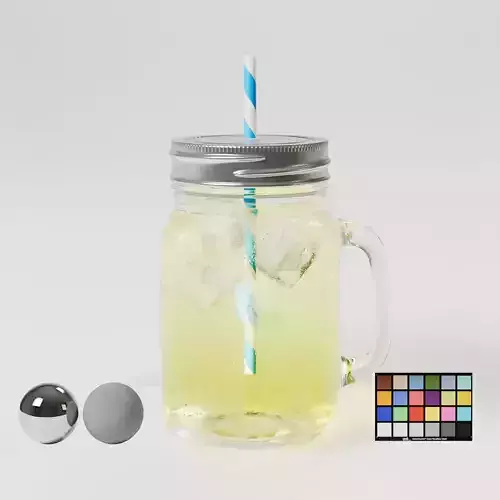 Mason Jar Mug 3D model