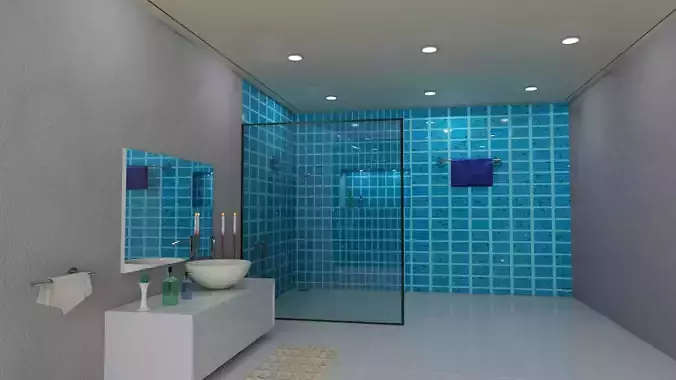 Luxurious bathroom