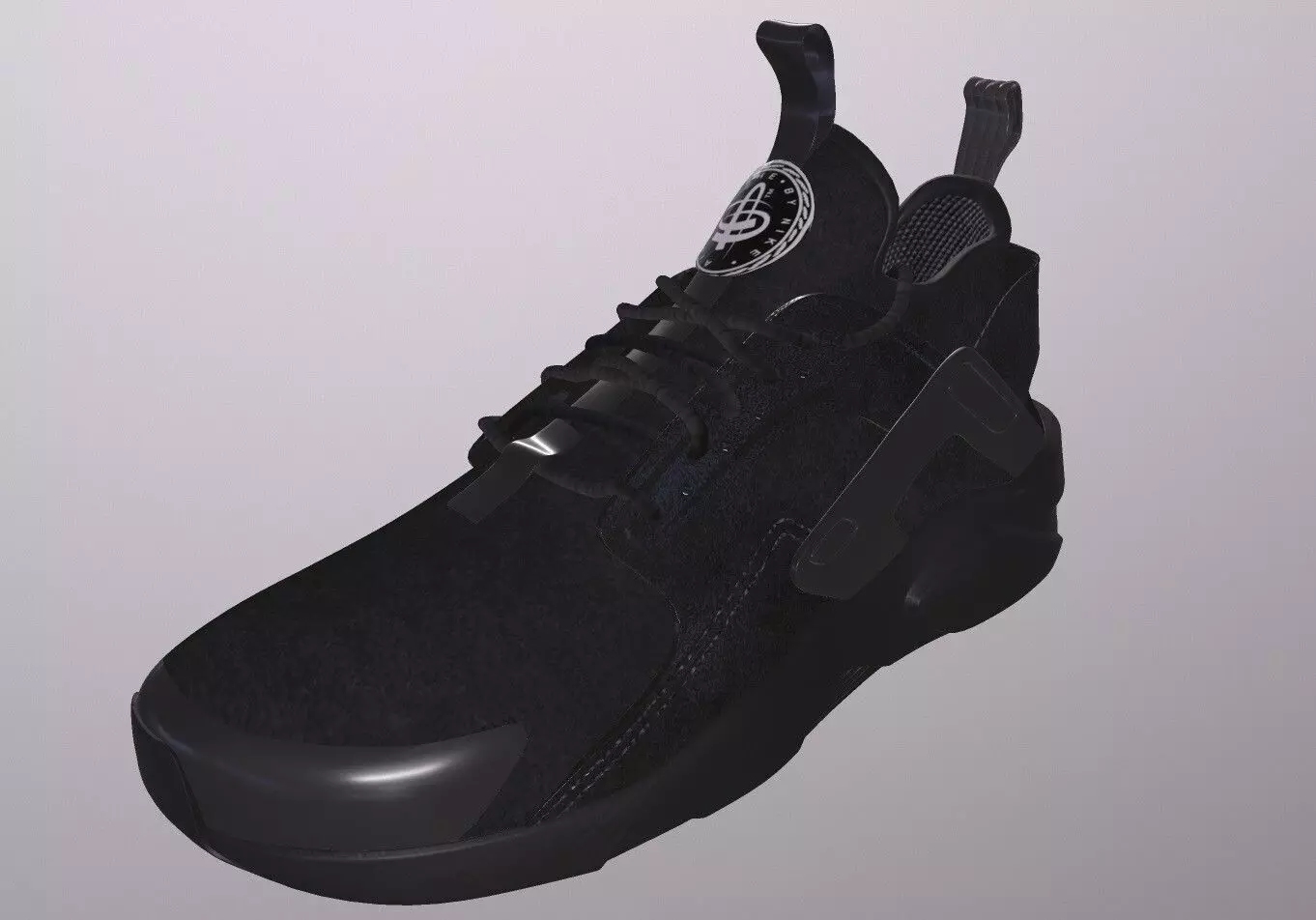 NIKE AIR HUARACHE SHOES PBR Low-poly 3D model_0