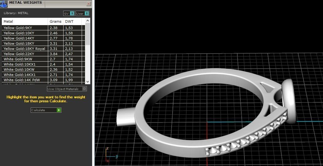 Soliter ring Model 1346 3D print model_8