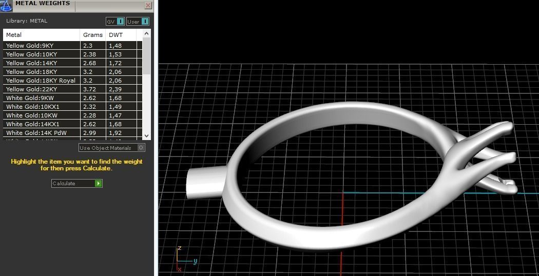Soliter ring Model 1344 3D print model_2