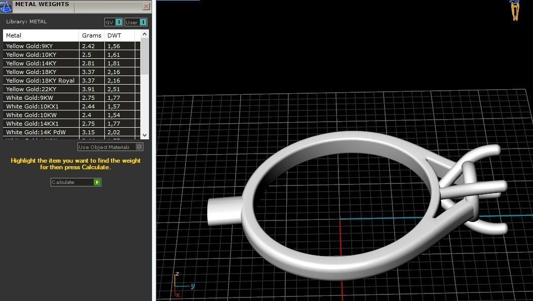 Soliter ring Model 1357 3D print model_2
