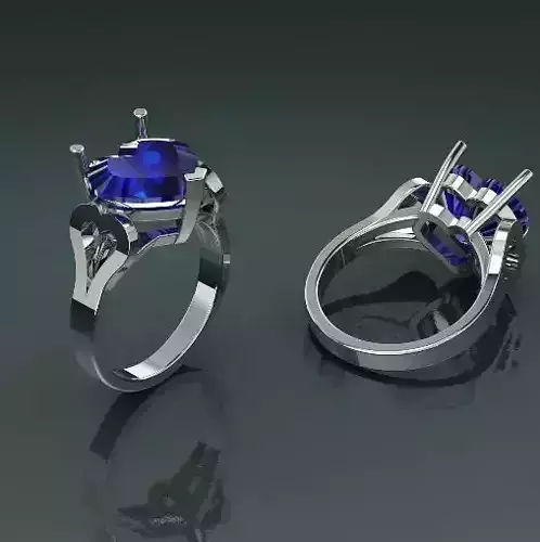 Heart ring Model 1367