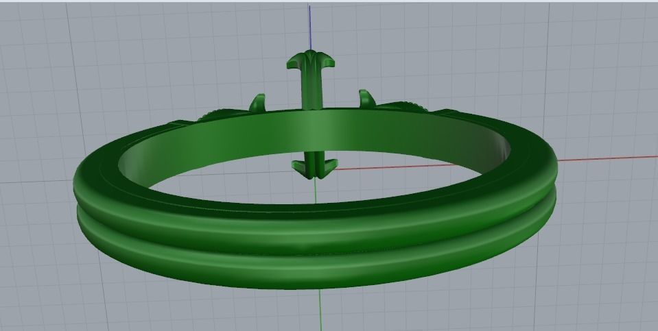 Ring Model 1363 3D print model_9