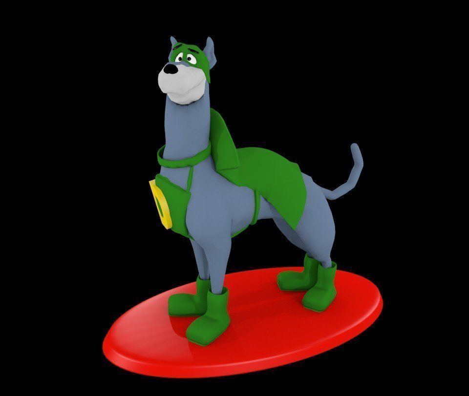 Blue Falcon and Dynomutt Dog Wonder STLs 3D print model_6