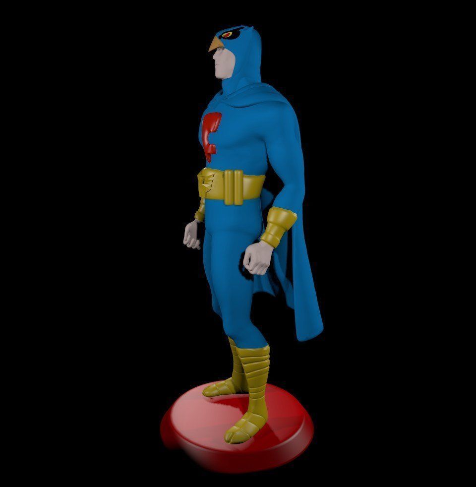 Blue Falcon and Dynomutt Dog Wonder STLs 3D print model_4