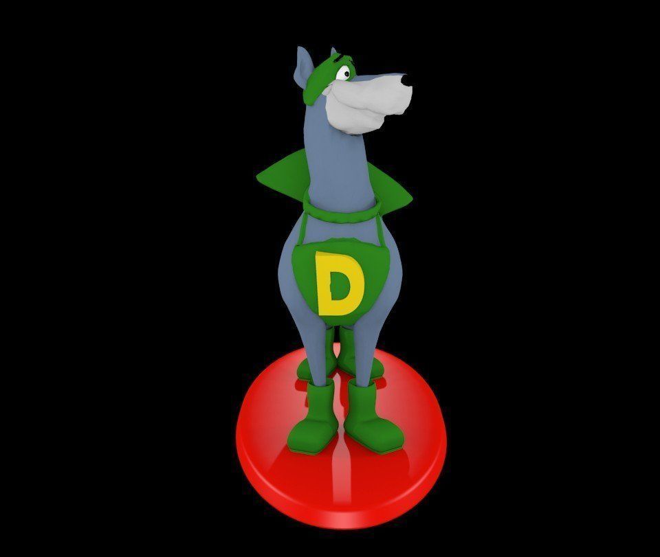 Blue Falcon and Dynomutt Dog Wonder STLs 3D print model_7