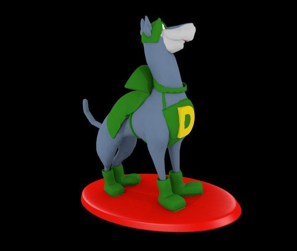 Blue Falcon and Dynomutt Dog Wonder STLs 3D print model_5