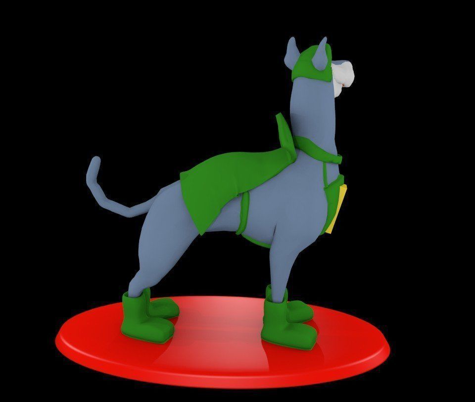 Blue Falcon and Dynomutt Dog Wonder STLs 3D print model_8