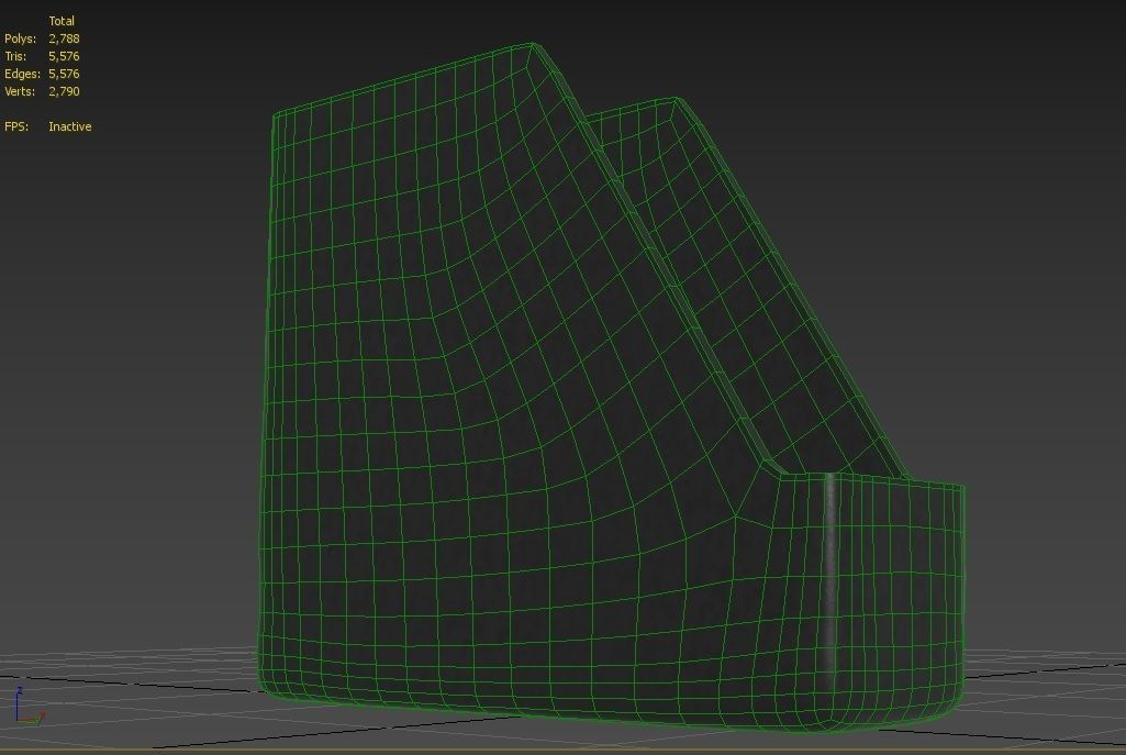 Folder Organizer M1 - With STL Low-poly 3D model_18