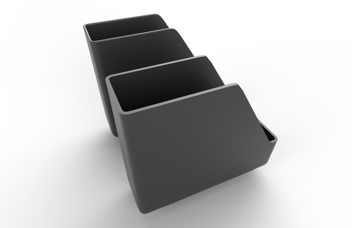 Folder Organizer M1 - With STL Low-poly 3D model_14