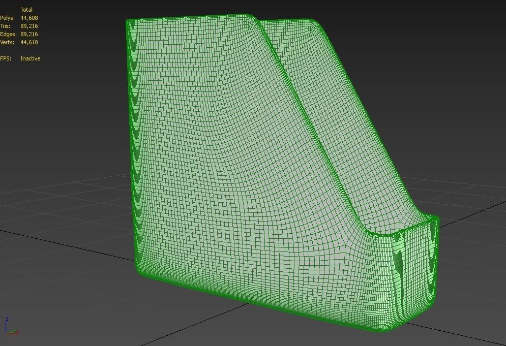 Folder Organizer M1 - With STL Low-poly 3D model_17