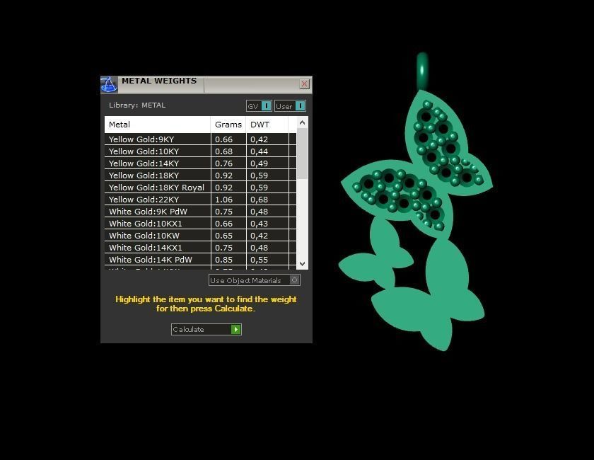 Pendant P190 3D Print Model 3D print model_3