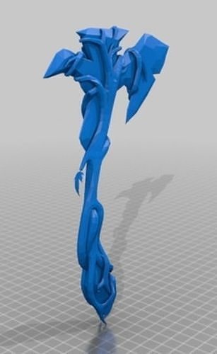 Gaias vengeance Melee Valorant 3D print model