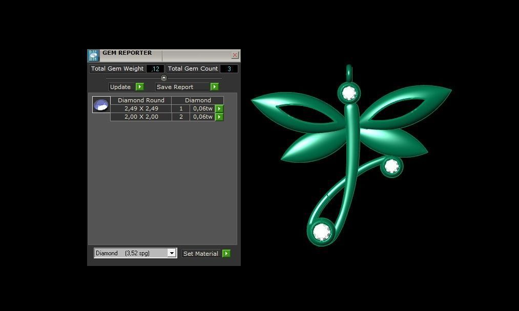 Pendant P191 3D Print Model 3D print model_1