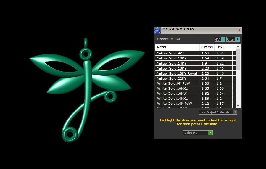 Pendant P191 3D Print Model 3D print model_3