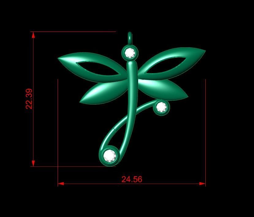 Pendant P191 3D Print Model 3D print model_2