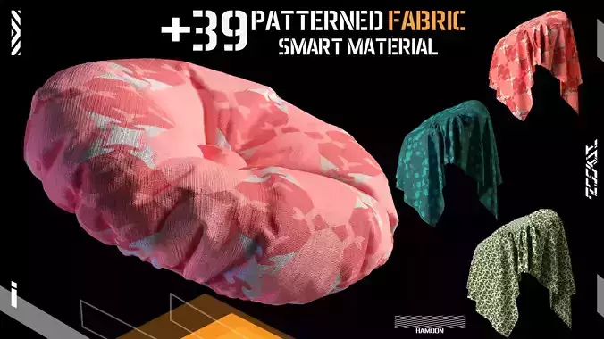 40 patterned fabric smart material