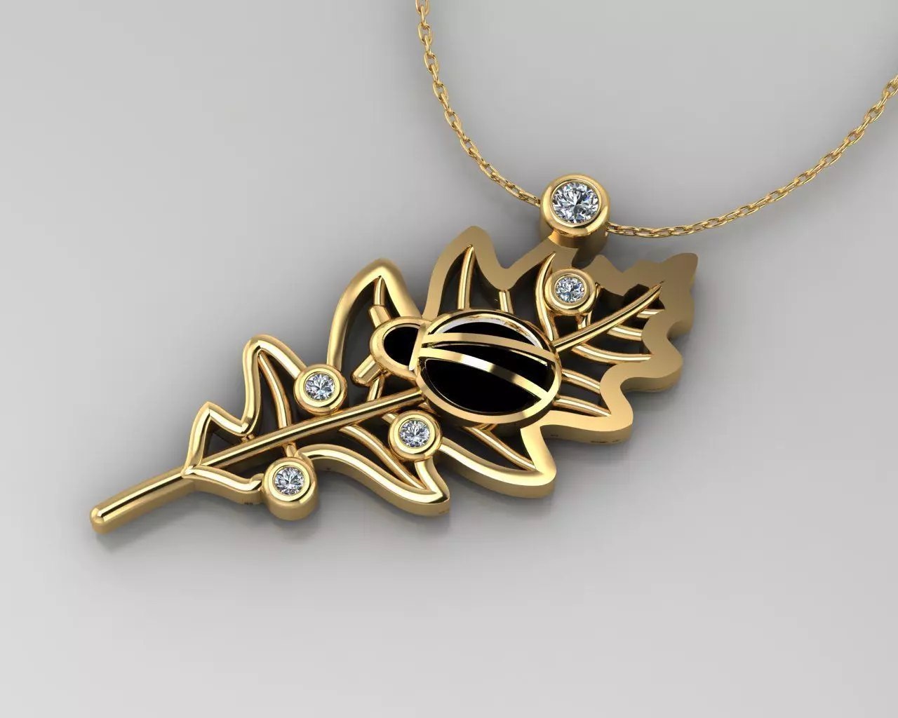 Pendant P193 3D Print Model 3D print model