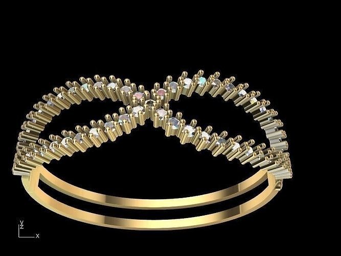 infinity bracelet stl verified  3D print model