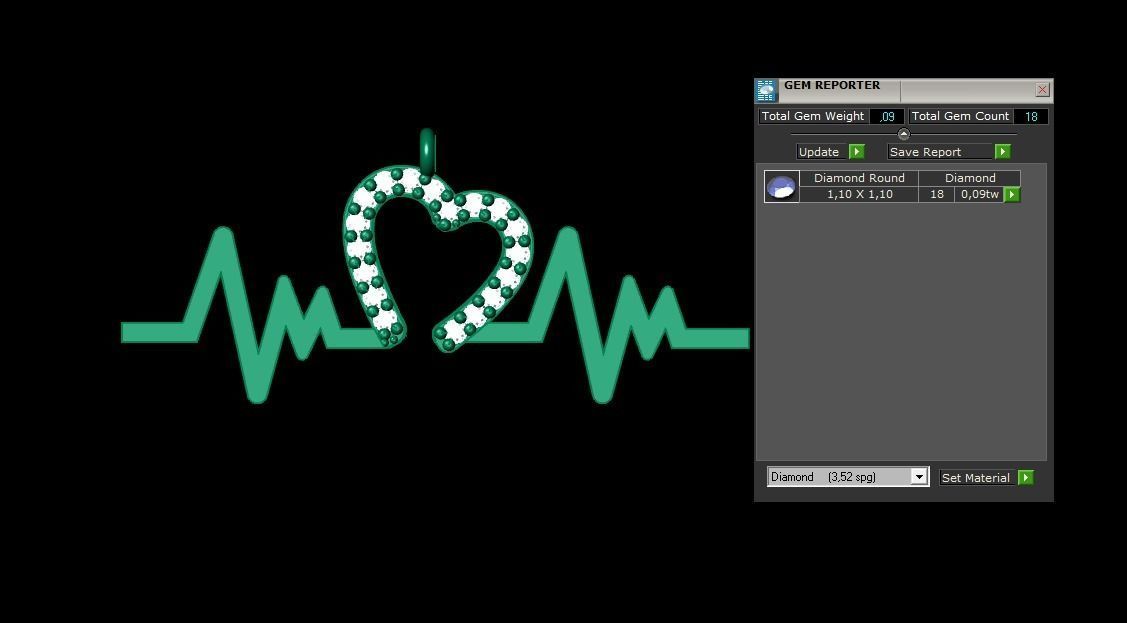  Pendant P194 3D Print Model 3D print model_1