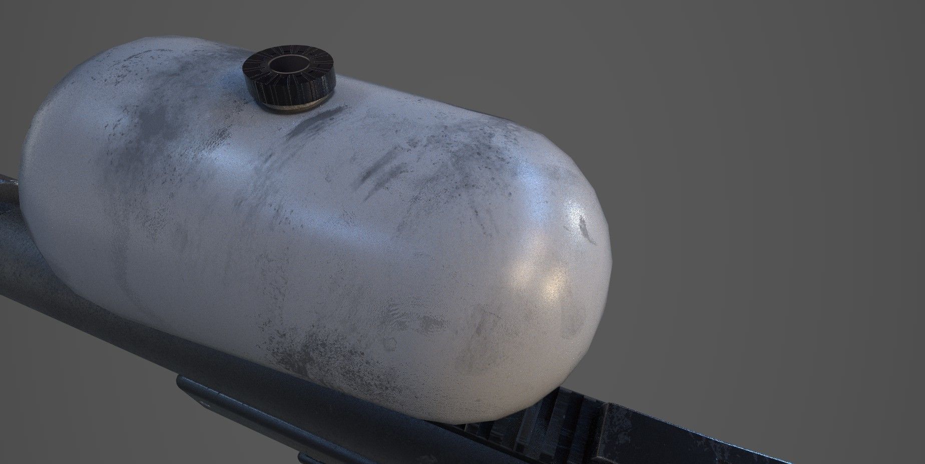 PaintBall Gun Low-poly 3D model_7