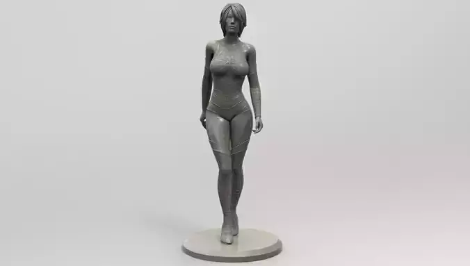 Ashley Barton - Spidergirl fashion walk