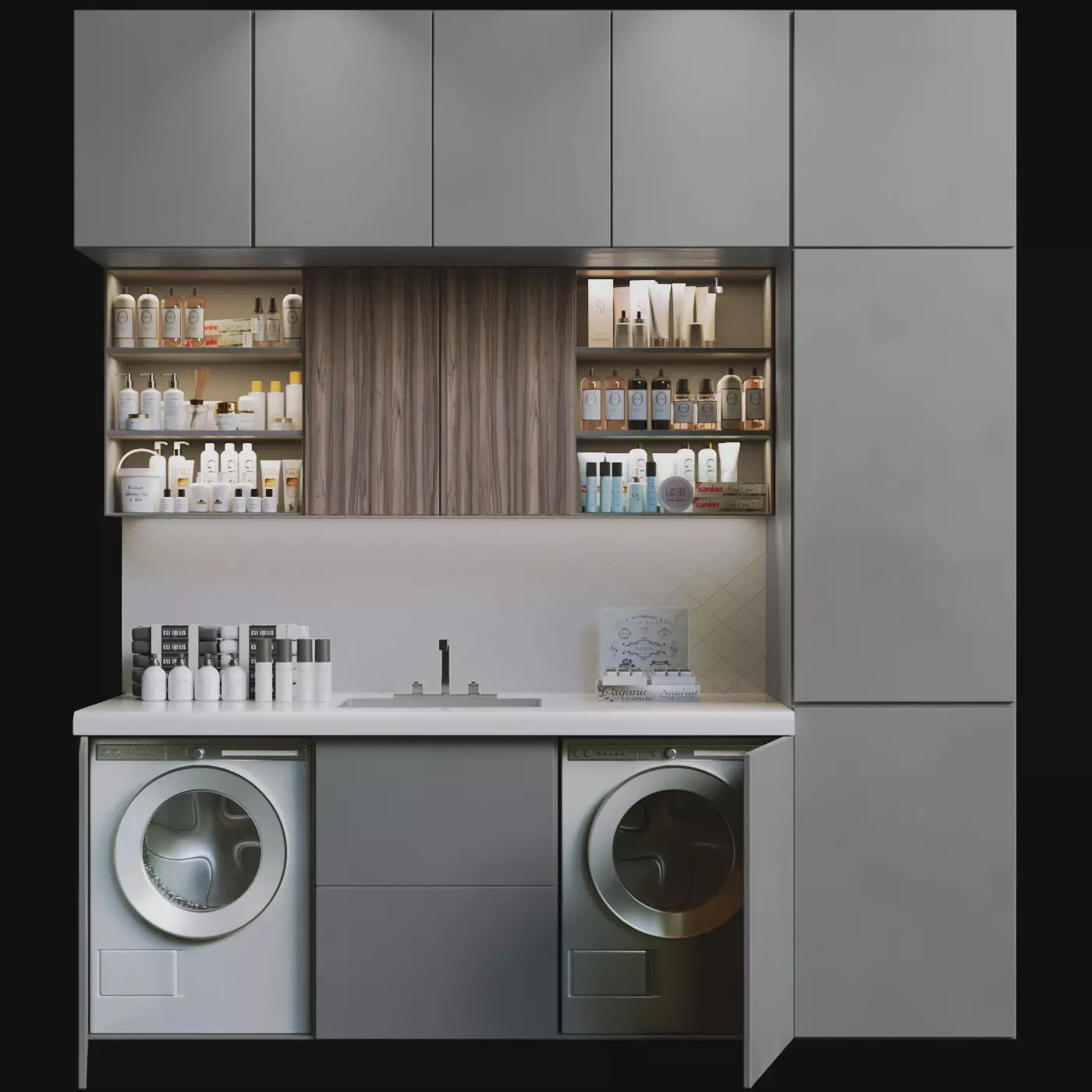 Laundry room 8 3D model | CGTrader