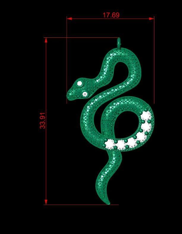 Pendant P195 3D Print Model 3D print model_2