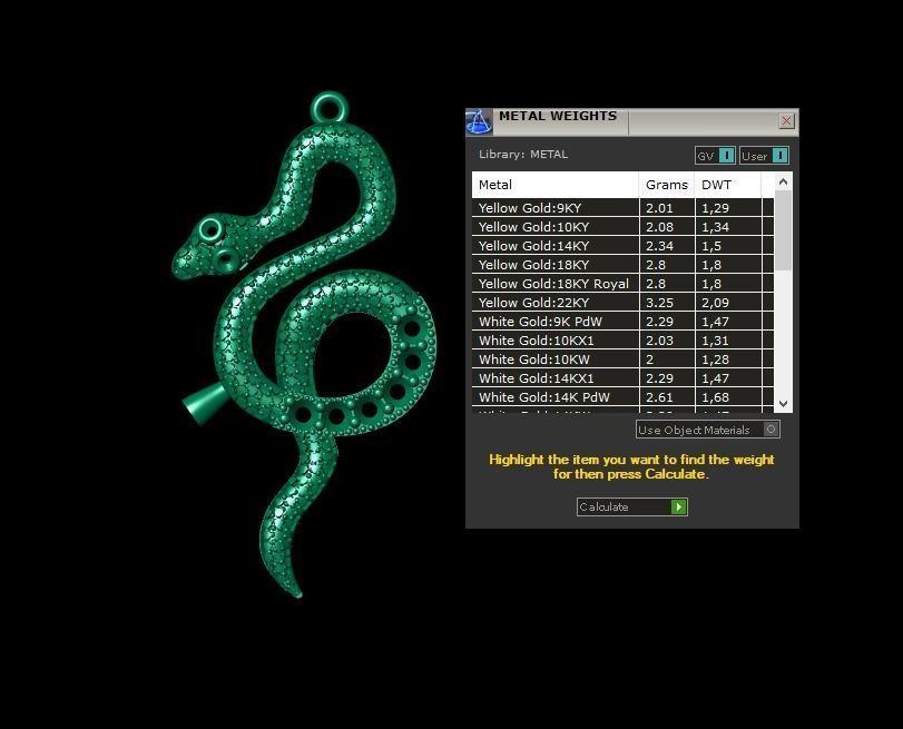 Pendant P195 3D Print Model 3D print model_3