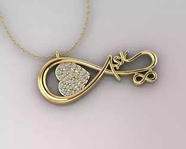 Pendant P196 3D Print Model