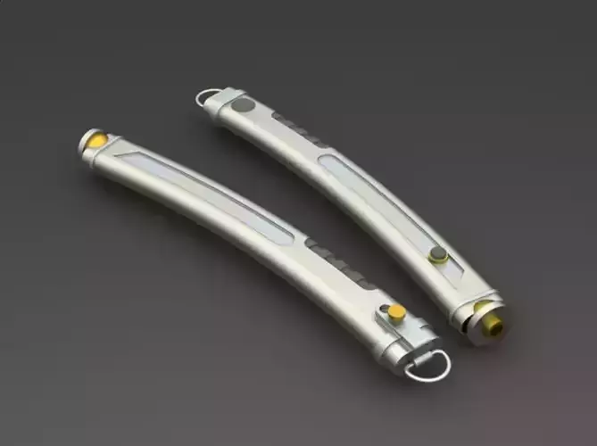 Ahsokas Lightsabers from Star Wars
