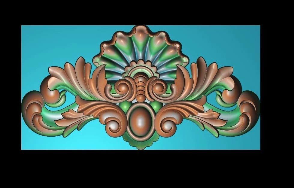 3d model of flowers and leaves 3D print model_1