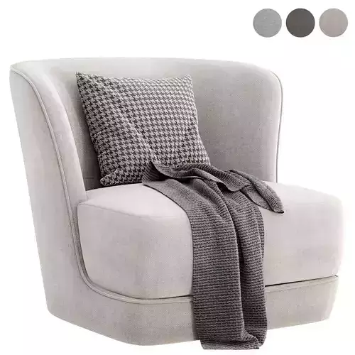ROYALE Armchair By Casamilano 3D model