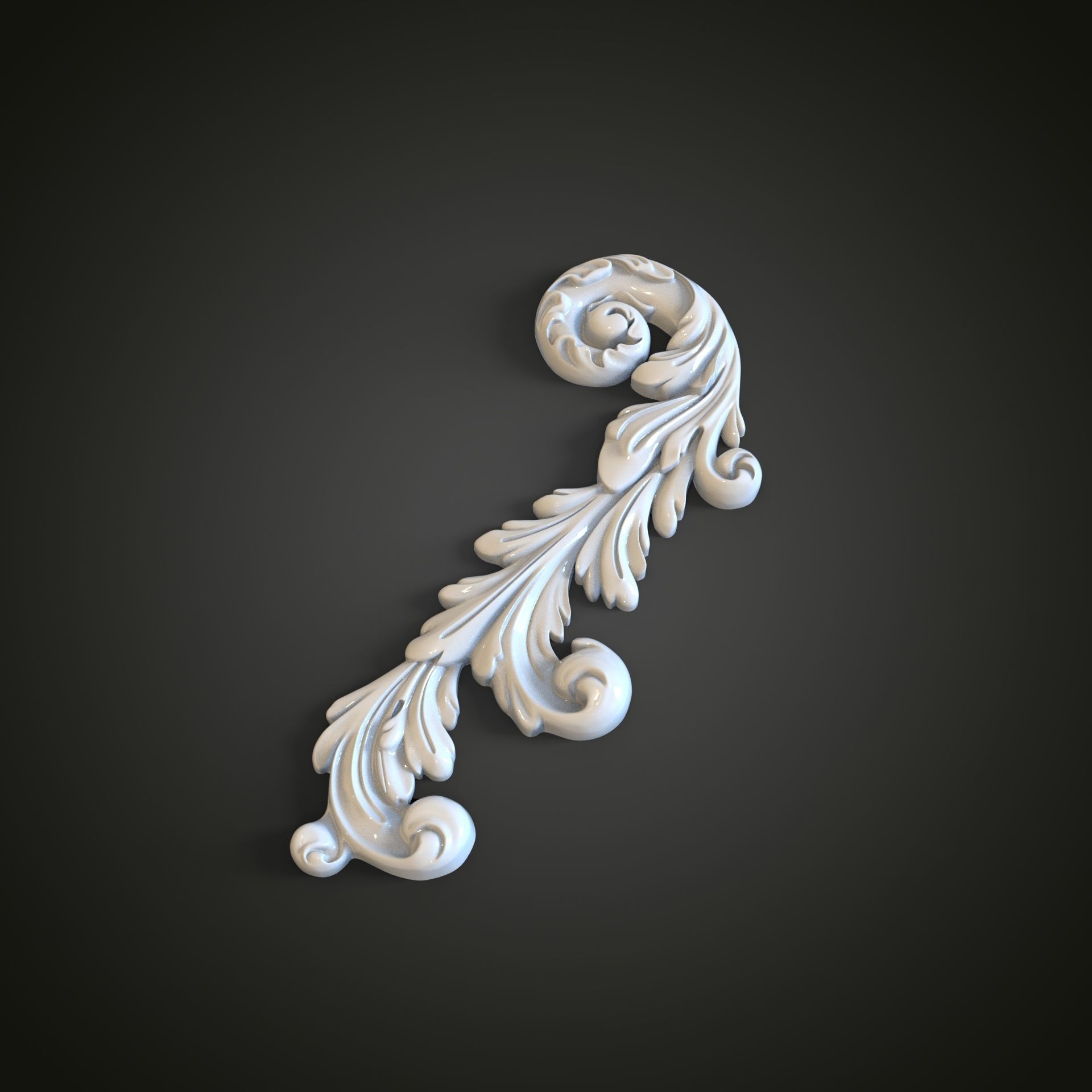 Fretwork decor 3D print model_12
