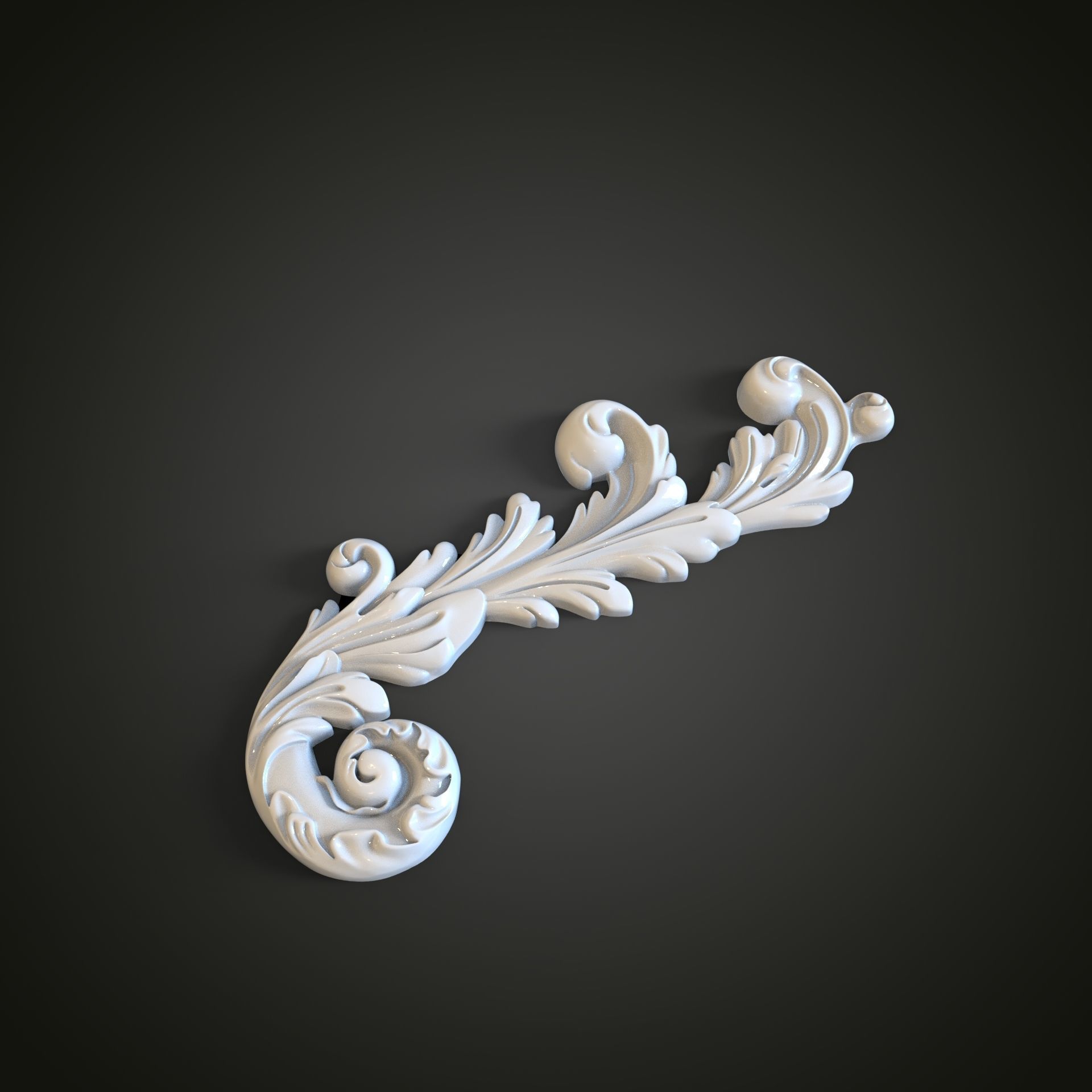 Fretwork decor 3D print model_6