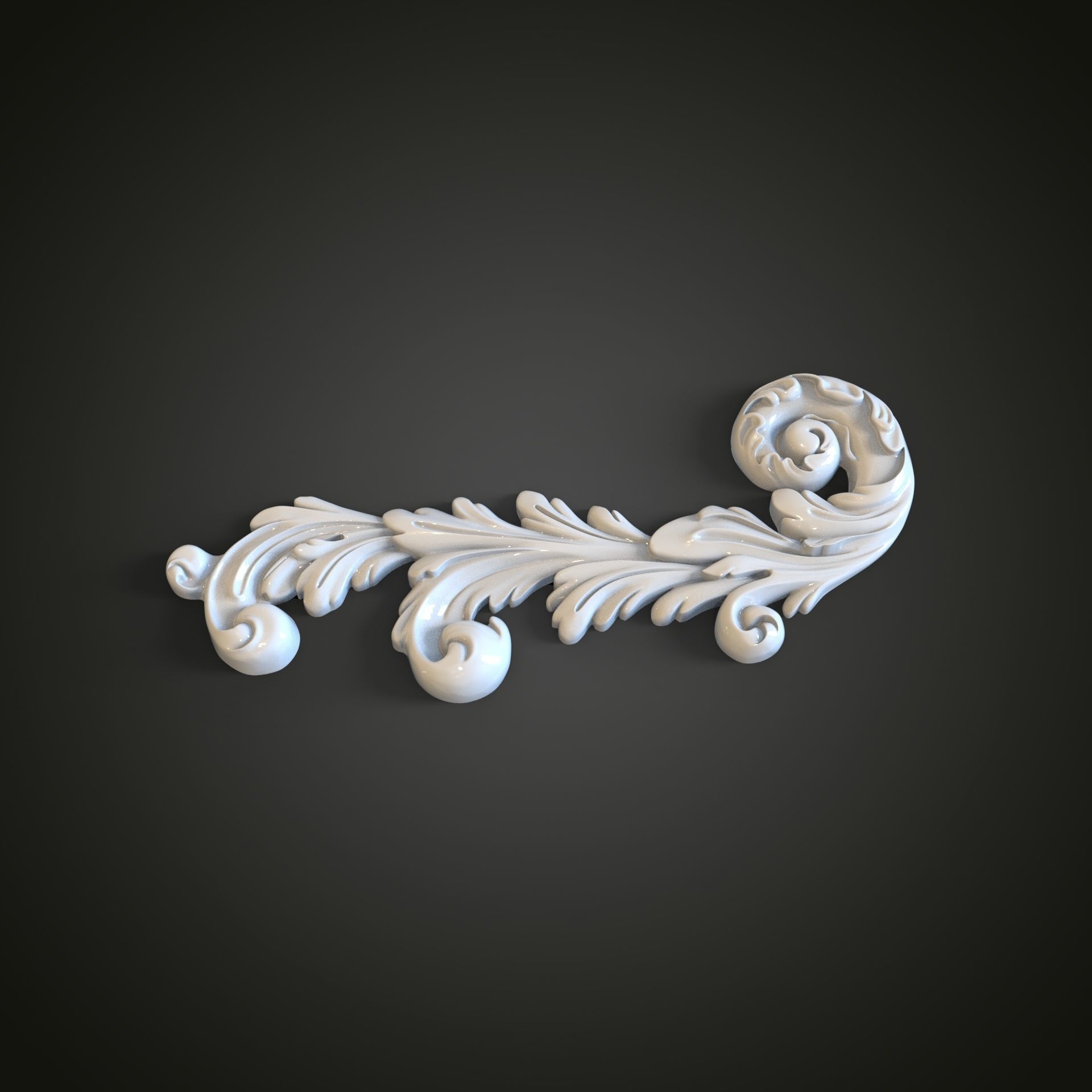 Fretwork decor 3D print model_14
